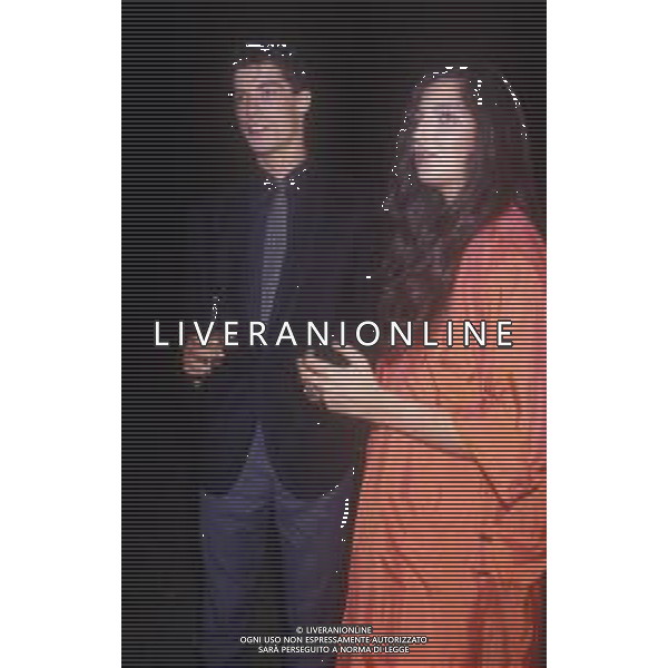 RETROSPETTIVA ALESSANDRO GASSMANN ATTORE NELLA FOTO ALESSANDRO GASSMANN NELL\'ANNO 1987 CON FRANCESCA D\'ALOJA AG ALDO LIVERANI SAS 