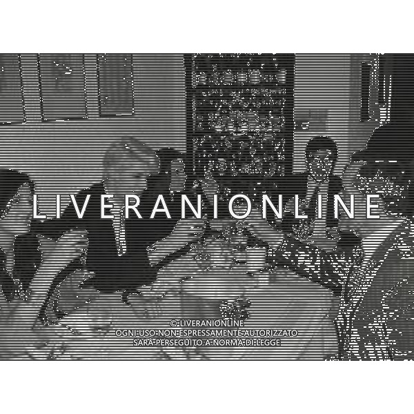 RETROSPETTIVA ALESSANDRO GASSMANN ATTORE NELLA FOTO ALESSANDRO GASSMANN NELL\'ANNO 1987 CON FRANCESCA D\'ALOJA AG ALDO LIVERANI SAS 