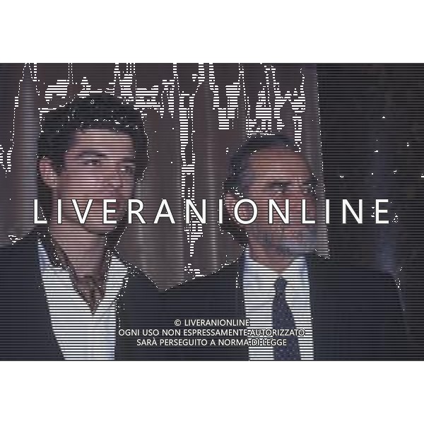 RETROSPETTIVA ALESSANDRO GASSMANN ATTORE NELLA FOTO ALESSANDRO GASSMANN NELL\'ANNO 1990 CON VITTORIO GASSMAN AG ALDO LIVERANI SAS