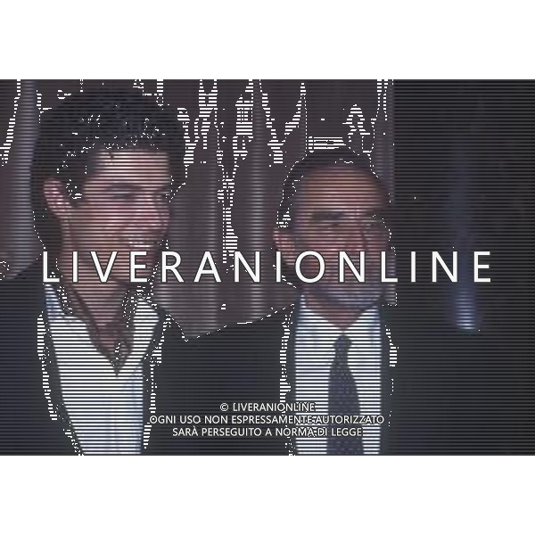 RETROSPETTIVA ALESSANDRO GASSMANN ATTORE NELLA FOTO ALESSANDRO GASSMANN NELL\'ANNO 1990 CON VITTORIO GASSMAN AG ALDO LIVERANI SAS