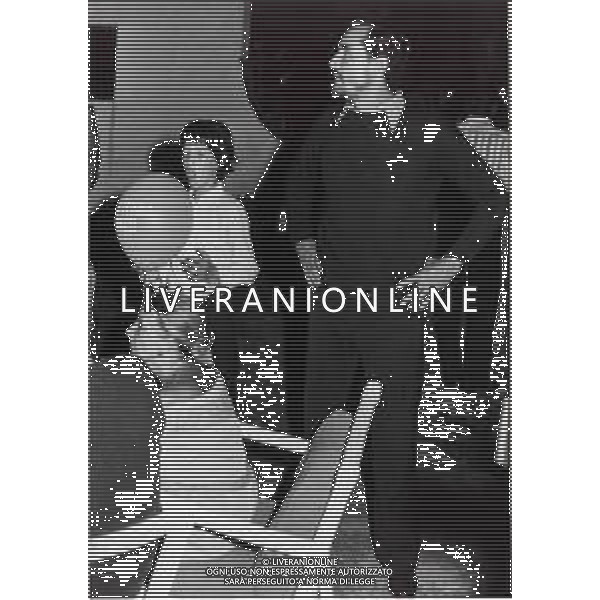 RETROSPETTIVA ALESSANDRO GASSMANN ATTORE NELLA FOTO ALESSANDRO GASSMANN CON IL PADRE VITTORIO GASSMAN AG ALDO LIVERANI SAS  