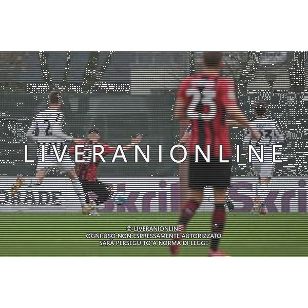 ¬© TVRG Marco Nasti (Milan) segna il gol dell\'1 a 0 Milan vs Juventus Campionato Primavera 1 TIM - 9a giornata Milano 19-11-2021 centro sportivo Peppino Vismara foto Roberto Garavaglia/ag. Aldo Liverani sas/AGENZIA ALDO LIVERANI SAS