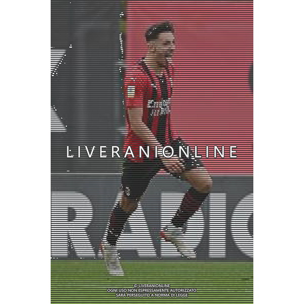 ¬© TVRG Marco Nasti (Milan) esulta dopo il gol del 2 a 1 Milan vs Juventus Campionato Primavera 1 TIM - 9a giornata Milano 19-11-2021 centro sportivo Peppino Vismara foto Roberto Garavaglia/ag. Aldo Liverani sas/AGENZIA ALDO LIVERANI SAS