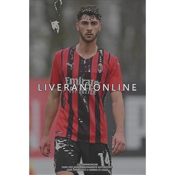 © TVRG Filippo Tolomello (Milan) Milan vs Juventus Campionato Primavera 1 TIM - 9a giornata Milano 19-11-2021 centro sportivo Peppino Vismara foto Roberto Garavaglia/ag. Aldo Liverani sas/AGENZIA ALDO LIVERANI SAS
