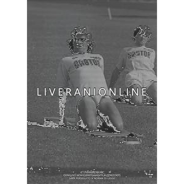 1984 ALLENAMENTO LAZIO CALCIO NELLA FOTO LIONELLO MANFREDONIA AG ALDO LIVERANI SAS
