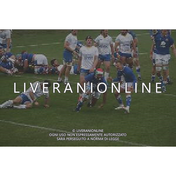Italia - Uruguay rugby, Test Match Autumn Nations Series 2021 - Parma 20.11.2021 nella foto esultanza Epalahame FAIVA e Callum BRALEY ©Santandrea/AGENZIA ALDO LIVERANI SAS
