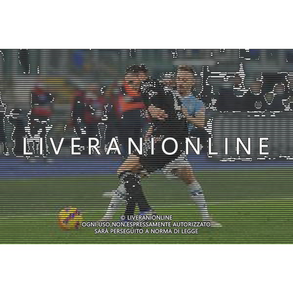 Lazio vs Juventus Campionato Serie A TIM - 13 giornata Stadio Olimpico - Roma 20-11-2021 nella foto Rabiot e Lazzari FOTO FEDERICO GAETANO-AG ALDO LIVERANI SAS