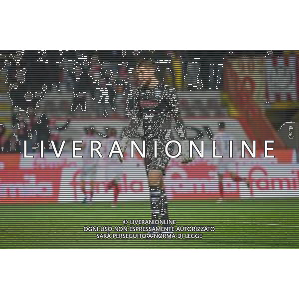 GriffoniE/LMedia - LR Vicenza vs Brescia Calcio - Italian Football Championship League BKT 2021/2022 20 November 2021 - Stadio Romeo Menti, Vicenza, Italy Photo showing: Disappointment of Jesse Joronen (Brescia) after Federico Proia (Vicenza) scores a goal 1-0 @GriffoniE/LMedia/AGENZIA ALDO LIVERANI SAS