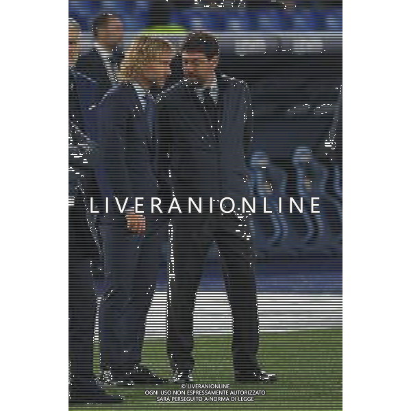 Lazio vs Juventus Campionato Serie A TIM - 13 giornata Stadio Olimpico - Roma 20-11-2021 nella foto Pavel Nedved e Andrea Agnelli FOTO FEDERICO GAETANO-AG ALDO LIVERANI SAS