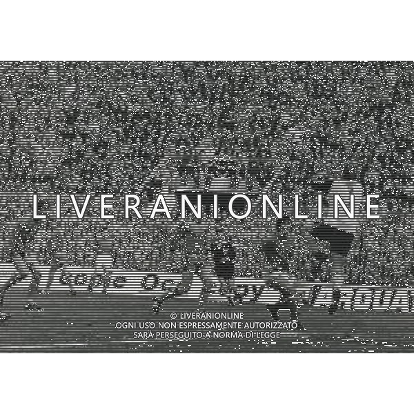 RETROSPETTIVA PAOLO ROSSI CALCIATORE NELLA FOTO PAOLO ROSSI NELLA PARTITA ITALIA OLANDA 3-0 AMICHEVOLE GIOCATA A SAN SIRO IL GIORNO 24-02-1979 AG ALDO LIVERANI SAS