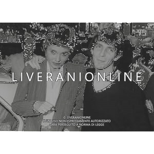 RETROSPETTIVA PAOLO ROSSI CALCIATORE NELLA FOTO PAOLO ROSSI CON LA MOGLIE SIMONETTA RIZZATO AG ALDO LIVERANI SAS