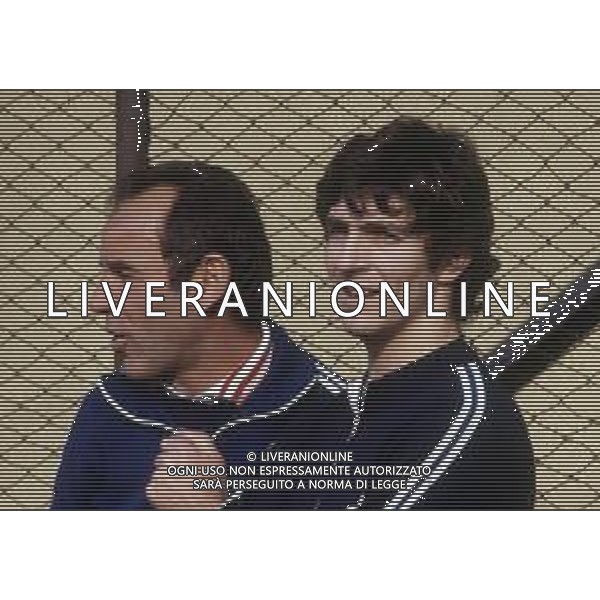 RETROSPETTIVA PAOLO ROSSI CALCIATORE NELLA FOTO PAOLO ROSSI CONLA MAGLIA DEL VICENZA CALCIO AG ALDO LIVERANI SAS