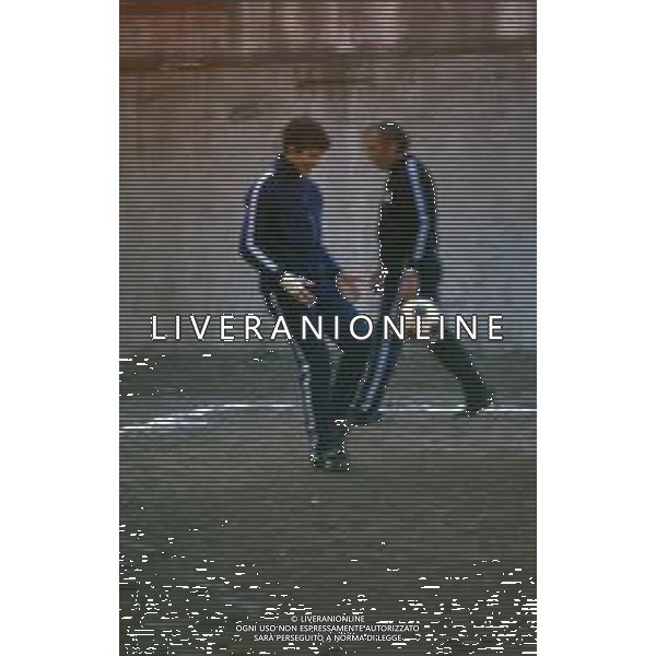 RETROSPETTIVA PAOLO ROSSI CALCIATORE NELLA FOTO PAOLO ROSSI CONLA MAGLIA DEL VICENZA CALCIO AG ALDO LIVERANI SAS