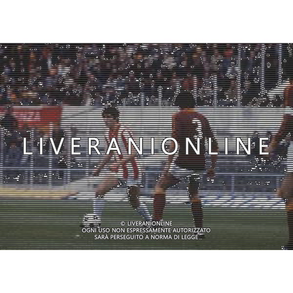 RETROSPETTIVA PAOLO ROSSI CALCIATORE NELLA FOTO PAOLO ROSSI CONLA MAGLIA DEL VICENZA CALCIO AG ALDO LIVERANI SAS