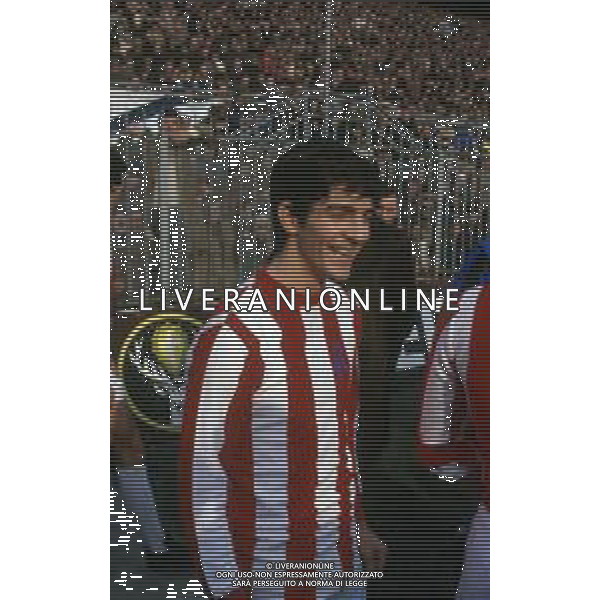 RETROSPETTIVA PAOLO ROSSI CALCIATORE NELLA FOTO PAOLO ROSSI CONLA MAGLIA DEL VICENZA CALCIO AG ALDO LIVERANI SAS
