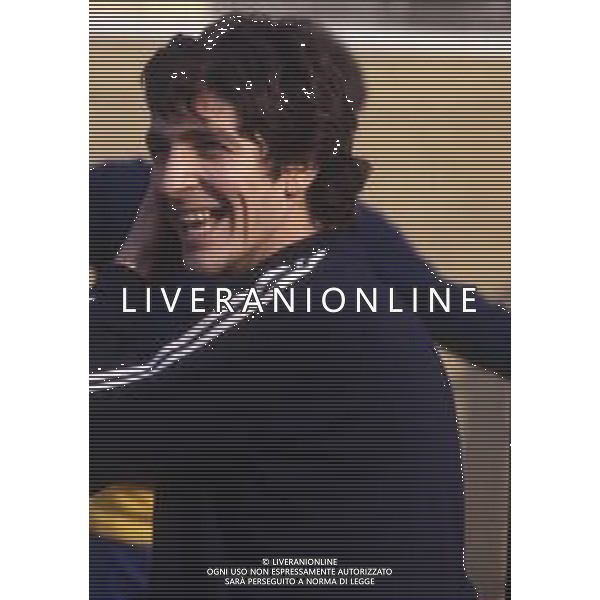 RETROSPETTIVA PAOLO ROSSI CALCIATORE NELLA FOTO PAOLO ROSSI CONLA MAGLIA DEL VICENZA CALCIO AG ALDO LIVERANI SAS