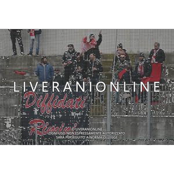 © TVRG tifosi Rimini Fanfulla vs Rimini 12a giornata Campionato Serie D girone D Lodi 21-11-2021 Stadio Dossenina foto Roberto Garavaglia/ag. Aldo Liverani sas/ AGENZIA ALDO LIVERANI SAS