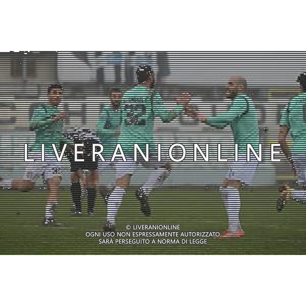 ¬© TVRG esultanza Rimini dopo l\'1 a 1 Germinale Fanfulla vs Rimini 12a giornata Campionato Serie D girone D Lodi 21-11-2021 Stadio Dossenina foto Roberto Garavaglia/ag. Aldo Liverani sas/ AGENZIA ALDO LIVERANI SAS