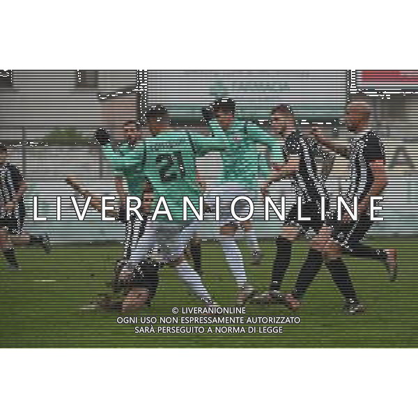 © TVRG Ferrara (Rimini) segna il gol del 2 a 1 Fanfulla vs Rimini 12a giornata Campionato Serie D girone D Lodi 21-11-2021 Stadio Dossenina foto Roberto Garavaglia/ag. Aldo Liverani sas/ AGENZIA ALDO LIVERANI SAS