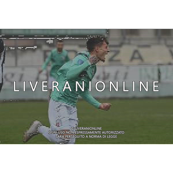 ¬© TVRG Ferrara (Rimini) esulta dopo il gol del 2 a 1 Fanfulla vs Rimini 12a giornata Campionato Serie D girone D Lodi 21-11-2021 Stadio Dossenina foto Roberto Garavaglia/ag. Aldo Liverani sas/ AGENZIA ALDO LIVERANI SAS