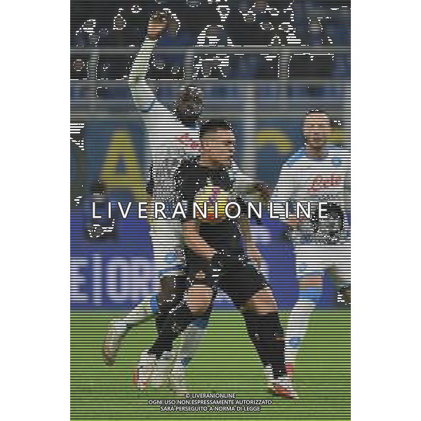 Lautaro Martinez (Inter) e Kalidopu Koulibaly (Napoli) Inter vs Napoli Campionato Serie A TIM - 13a giornata Milano 21-11-2021 Stadio Giuseppe Meazza - San Siro foto Roberto Garavaglia/ag. Aldo Liverani sas / AGENZIA ALDO LIVERANI SAS