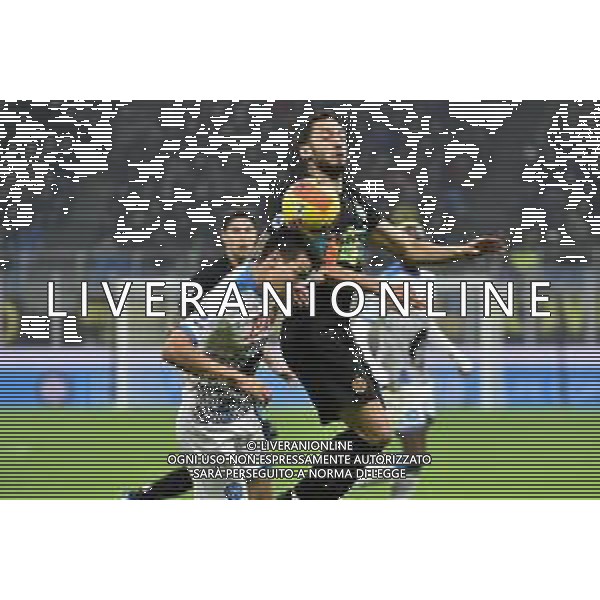 Hirving Lozano (Napoli) e Hakan Calhanoglu (Inter) Inter vs Napoli Campionato Serie A TIM - 13a giornata Milano 21-11-2021 Stadio Giuseppe Meazza - San Siro foto Roberto Garavaglia/ag. Aldo Liverani sas / AGENZIA ALDO LIVERANI SAS
