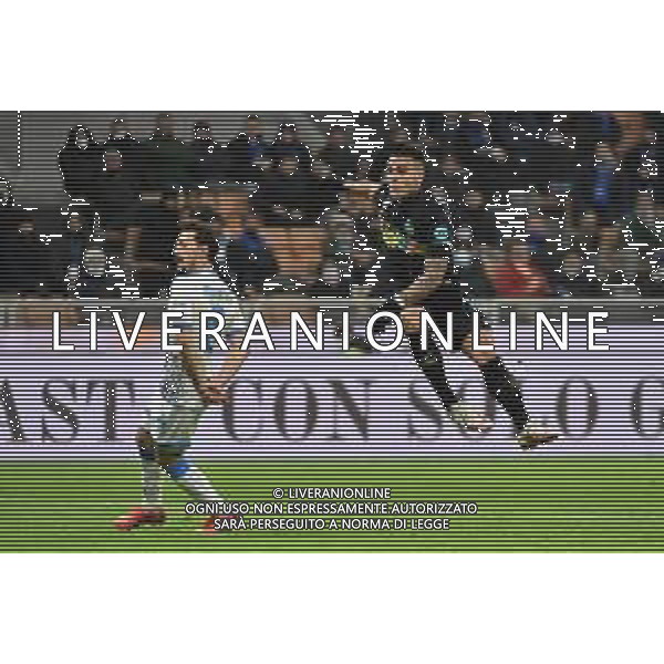 Lautaro Martinez (Inter) segna il gol del 3 a 1 Inter vs Napoli Campionato Serie A TIM - 13a giornata Milano 21-11-2021 Stadio Giuseppe Meazza - San Siro foto Roberto Garavaglia/ag. Aldo Liverani sas / AGENZIA ALDO LIVERANI SAS