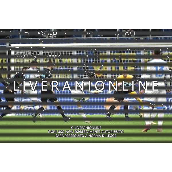Dries Mertens (Napoli) segna il gol del 2 a 3 Inter vs Napoli Campionato Serie A TIM - 13a giornata Milano 21-11-2021 Stadio Giuseppe Meazza - San Siro foto Roberto Garavaglia/ag. Aldo Liverani sas / AGENZIA ALDO LIVERANI SAS
