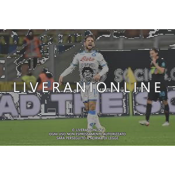 Dries Mertens (Napoli) esulta dopo il gol 2 a 3 Inter vs Napoli Campionato Serie A TIM - 13a giornata Milano 21-11-2021 Stadio Giuseppe Meazza - San Siro foto Roberto Garavaglia/ag. Aldo Liverani sas / AGENZIA ALDO LIVERANI SAS