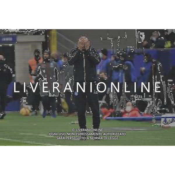 la delusione di Luciano Spalletti allenatore Napoli dopo un\'occasione da gol fallita nel recupero per il pareggio Inter vs Napoli Campionato Serie A TIM - 13a giornata Milano 21-11-2021 Stadio Giuseppe Meazza - San Siro foto Roberto Garavaglia/ag. Aldo Liverani sas / AGENZIA ALDO LIVERANI SAS