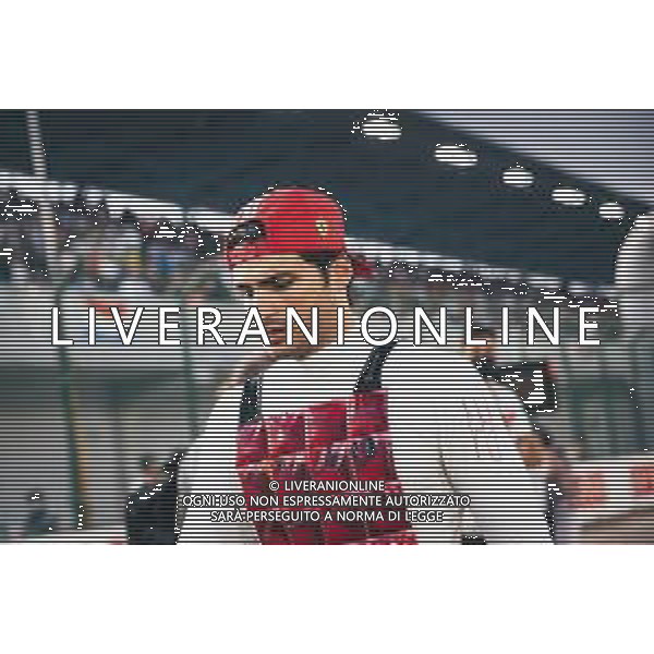 Carlos Sainz Jr (ESP) Ferrari on the grid. 21.11.2021. Formula 1 World Championship, Rd 20, Qatar Grand Prix, Doha, Qatar, Race Day. - www.xpbimages.com, EMail: requests@xpbimages.com © Copyright: Batchelor / XPB Images/ AGENZIA ALDO LIVERANI SAS - ITALY ONLY EDITORIAL USE ONLY