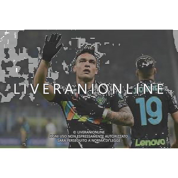 Lautaro Martinez (Inter) Inter vs Napoli Campionato Serie A TIM - 13a giornata Milano 21-11-2021 Stadio Giuseppe Meazza - San Siro foto Roberto Garavaglia/ag. Aldo Liverani sas