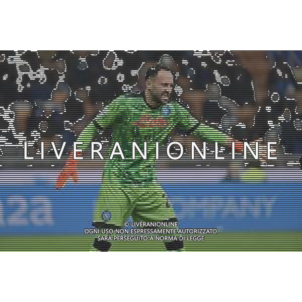 David Ospina (Napoli) Inter vs Napoli Campionato Serie A TIM - 13a giornata Milano 21-11-2021 Stadio Giuseppe Meazza - San Siro foto Roberto Garavaglia/ag. Aldo Liverani sas