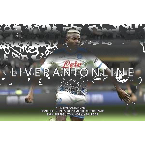 Victor Osimhen (Napoli) Inter vs Napoli Campionato Serie A TIM - 13a giornata Milano 21-11-2021 Stadio Giuseppe Meazza - San Siro foto Roberto Garavaglia/ag. Aldo Liverani sas