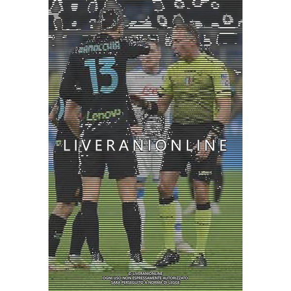 l\'arbitro Paolo Valeri di Roma Inter vs Napoli Campionato Serie A TIM - 13a giornata Milano 21-11-2021 Stadio Giuseppe Meazza - San Siro foto Roberto Garavaglia/ag. Aldo Liverani sas