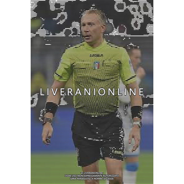 l\'arbitro Paolo Valeri di Roma Inter vs Napoli Campionato Serie A TIM - 13a giornata Milano 21-11-2021 Stadio Giuseppe Meazza - San Siro foto Roberto Garavaglia/ag. Aldo Liverani sas