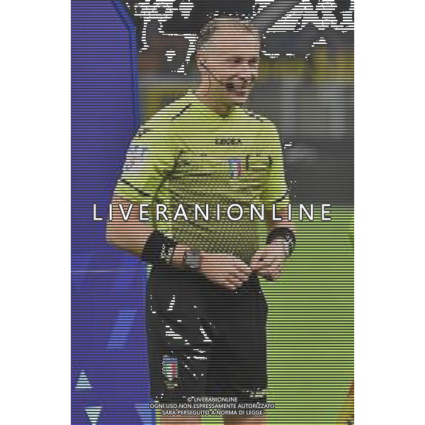 l\'arbitro Paolo Valeri di Roma Inter vs Napoli Campionato Serie A TIM - 13a giornata Milano 21-11-2021 Stadio Giuseppe Meazza - San Siro foto Roberto Garavaglia/ag. Aldo Liverani sas