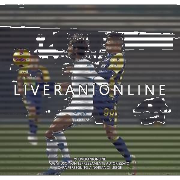 HELLAS VERONA - EMPOLI CAMPIONATO CALCIO SERIE A TIM 22.11.2021 NELLA FOTO SEBASTIANO LUPERTO E GIOVANNI SIMEONE ©SANTANDREA/AGENZIA ALDO LIVERANI SAS