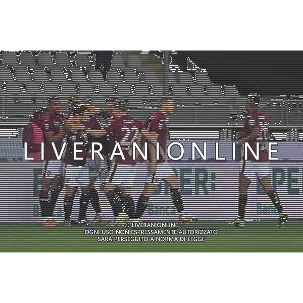 Torino 22.11.2021 Stadio Grande Torino Torino vs Udinese Campionato Serie A 2021/2022 ©Manuela Viganti/Agenzia Aldo Liverani Nella foto: esultanza torino dopo il gol di josip brekalo ©VIGANTI/AGENZIA ALDO LIVERANI SAS