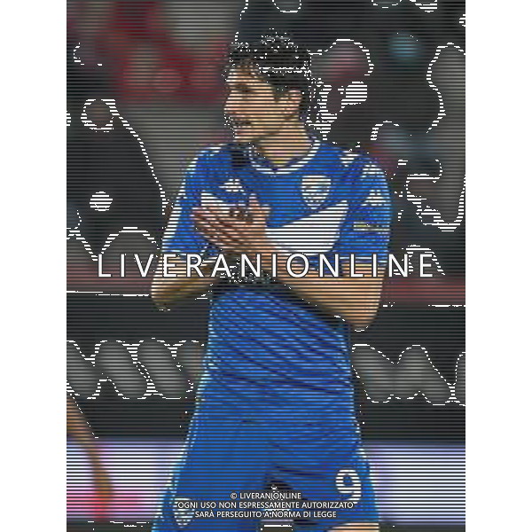 GriffoniE/LMedia - LR Vicenza vs Brescia Calcio - Italian Football Championship League BKT 2021/2022 20 November 2021 - Stadio Romeo Menti, Vicenza, Italy Photo showing: Stefano Moreo (Brescia) portrait @GriffoniE/LMedia/AGENZIA ALDO LIVERANI SAS