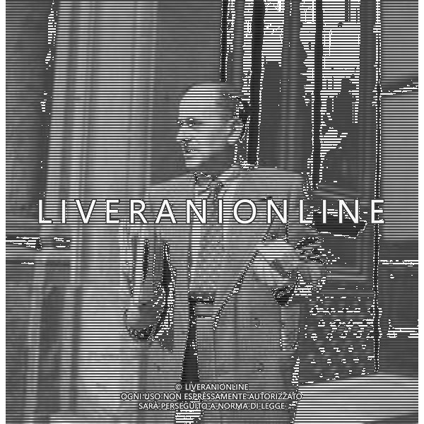 RETROSPETTIVA ROMA ANNI \'40 \'50 ONOREVOLI E DEPUTATI DEL PARLAMENTO DELLA REPUBBLICA ITALIANA NELLA FOTO L\'ONOREVOLE GUIDO RUSSO PEREZ ( DEPUTATO ALLA CAMERA ) ©Archivio Giovanni Liverani/AGENZIA ALDO LIVERANI SAS