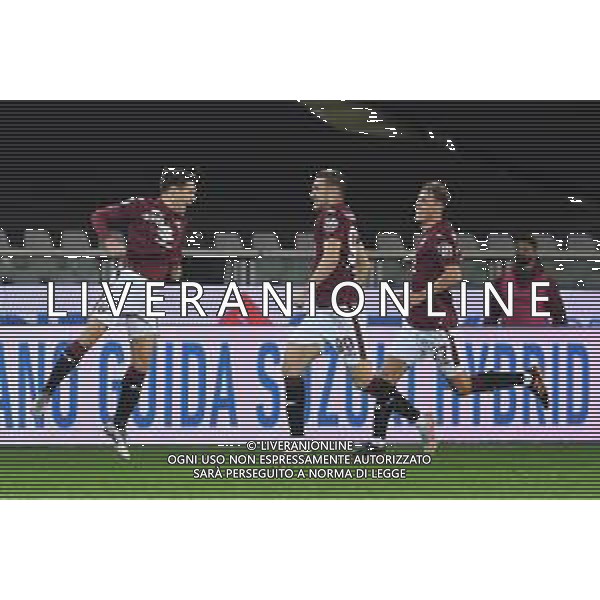 Torino 22.11.2021 Stadio Grande Torino Torino vs Udinese Campionato Serie A 2021/2022 ©Manuela Viganti/Agenzia Aldo Liverani Nella foto: esultanza del torino dopo il gol di josip brekalo ©VIGANTI/AGENZIA ALDO LIVERANI SAS