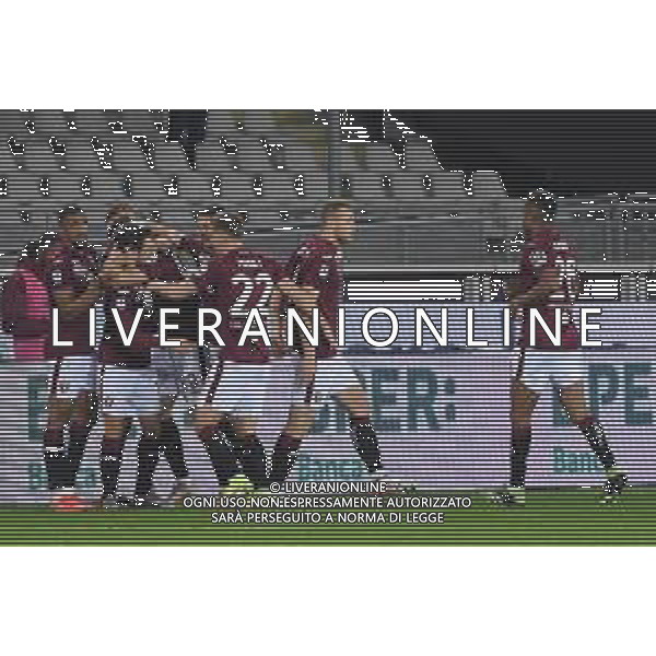 Torino 22.11.2021 Stadio Grande Torino Torino vs Udinese Campionato Serie A 2021/2022 ©Manuela Viganti/Agenzia Aldo Liverani Nella foto: esultanza del torino dopo il gol di josip brekalo ©VIGANTI/AGENZIA ALDO LIVERANI SAS