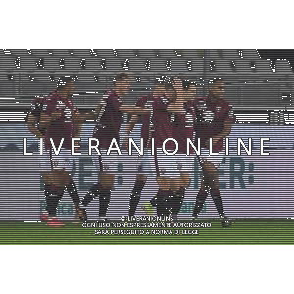Torino 22.11.2021 Stadio Grande Torino Torino vs Udinese Campionato Serie A 2021/2022 ©Manuela Viganti/Agenzia Aldo Liverani Nella foto: esultanza del torino dopo il gol di josip brekalo ©VIGANTI/AGENZIA ALDO LIVERANI SAS