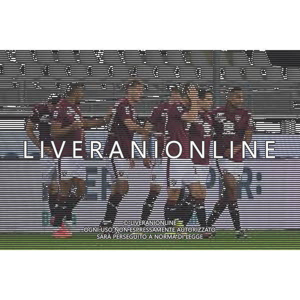 Torino 22.11.2021 Stadio Grande Torino Torino vs Udinese Campionato Serie A 2021/2022 ©Manuela Viganti/Agenzia Aldo Liverani Nella foto: esultanza del torino dopo il gol di josip brekalo ©VIGANTI/AGENZIA ALDO LIVERANI SAS