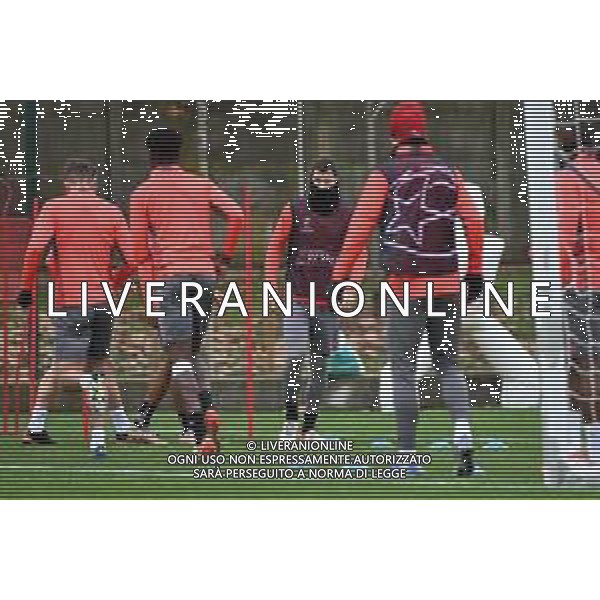 ¬© TVRG allenamento Milan nella foto Alessio Romagnoli Carnago (VA) 23-11-2021 Centro sportivo Milanello Allenamento del Milan in preparazione della gara contro l\'Atletico Madrid valevole per la 5a giornata del gruppo B della fase a gironi della UEFA Champions League foto Roberto Garavaglia/ag. Aldo Liverani sas/AGENZIA ALDO LIVERANI SAS