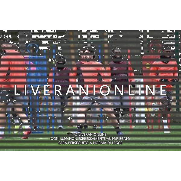 ¬© TVRG allenamento Milan nella foto Sandro Tonali Carnago (VA) 23-11-2021 Centro sportivo Milanello Allenamento del Milan in preparazione della gara contro l\'Atletico Madrid valevole per la 5a giornata del gruppo B della fase a gironi della UEFA Champions League foto Roberto Garavaglia/ag. Aldo Liverani sas/AGENZIA ALDO LIVERANI SAS