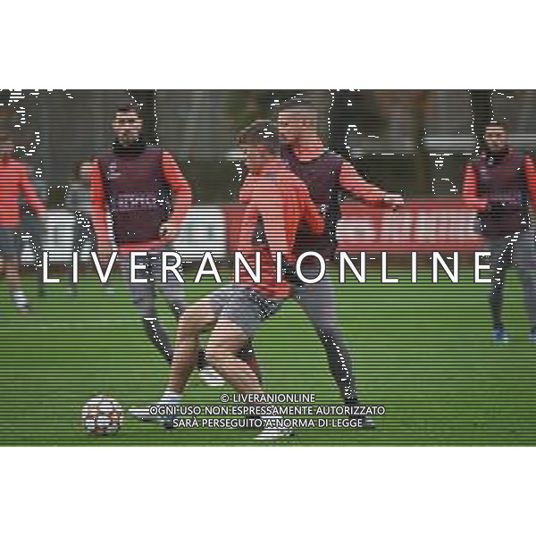 ¬© TVRG allenamento Milan nella foto Daniel Maldini e Rade Krunic Carnago (VA) 23-11-2021 Centro sportivo Milanello Allenamento del Milan in preparazione della gara contro l\'Atletico Madrid valevole per la 5a giornata del gruppo B della fase a gironi della UEFA Champions League foto Roberto Garavaglia/ag. Aldo Liverani sas/AGENZIA ALDO LIVERANI SAS
