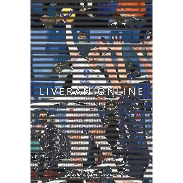 ¬© TVRG Stephen Timothy Maar (Cisterna) Allianz Milano vs Top Volley Cisterna Campionato SuperLega Credem Banca - 8a giornata Milano 23-11-2021 Allianz Cloud PalaLido foto Roberto Garavaglia/ag. Aldo Liverani sas/AGENZIA ALDO LIVERANI SAS