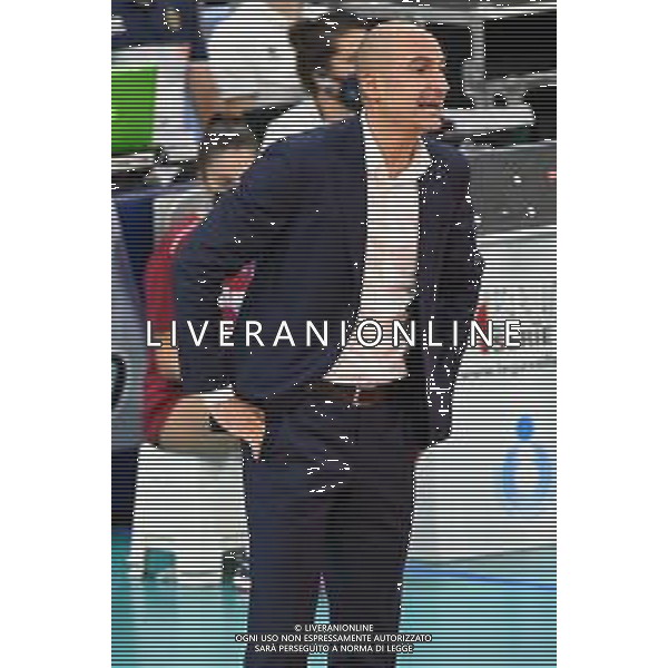 ¬© TVRG Fabio Soli allenatore Cisterna Allianz Milano vs Top Volley Cisterna Campionato SuperLega Credem Banca - 8a giornata Milano 23-11-2021 Allianz Cloud PalaLido foto Roberto Garavaglia/ag. Aldo Liverani sas/AGENZIA ALDO LIVERANI SAS